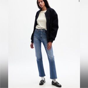 GAP Blue Straight Leg Jeans with Vintage Appeal